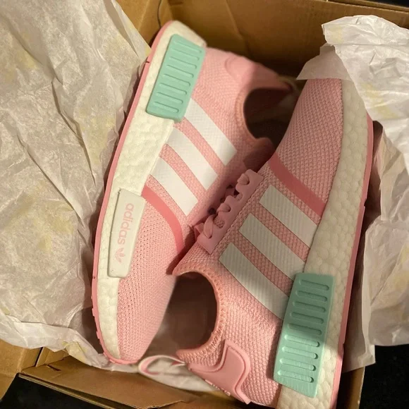 adidas gazelle silver green womens Adidas Women's NMD R1 Shoes